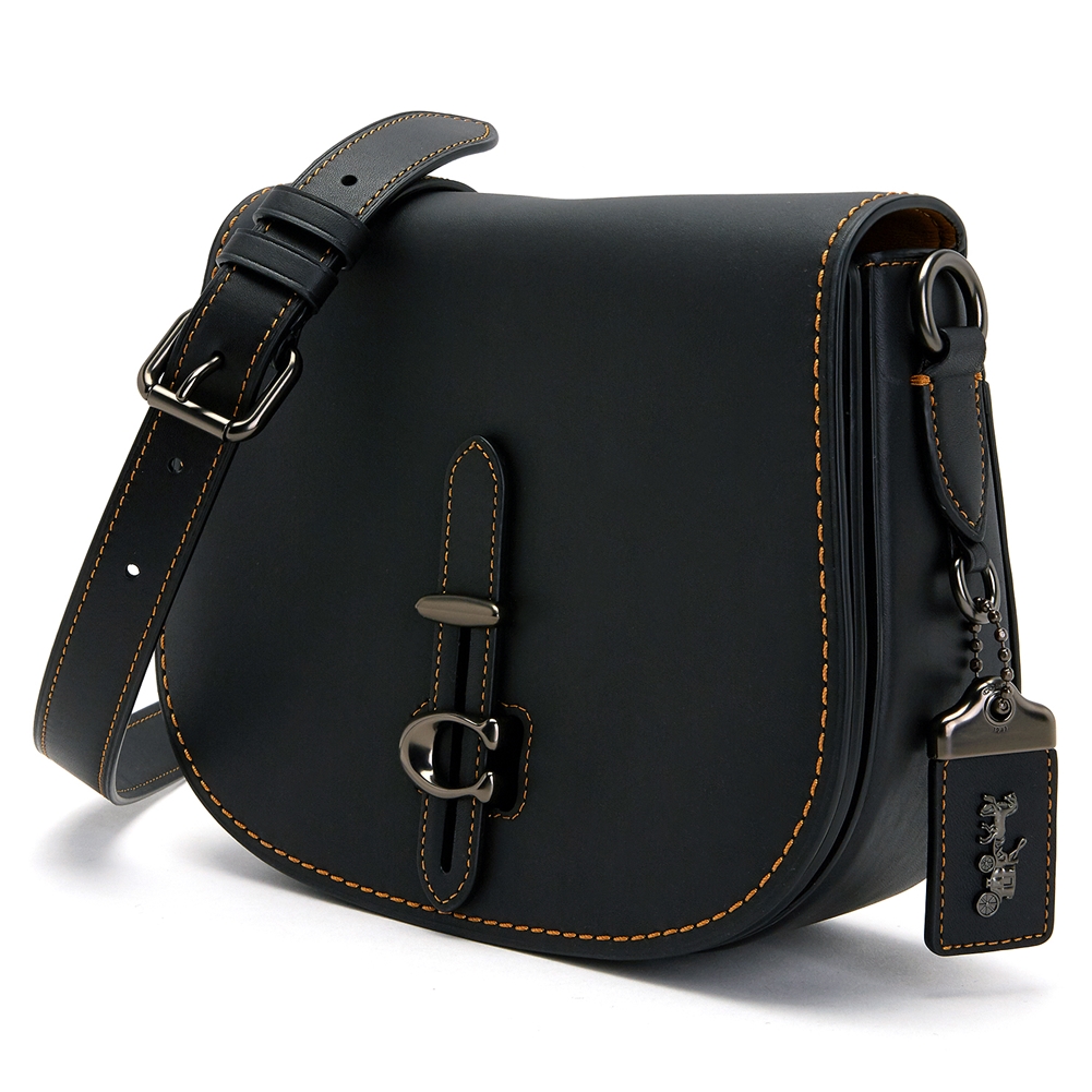 코치(COACH) 새들 여자 숄더백 54202 BLACK