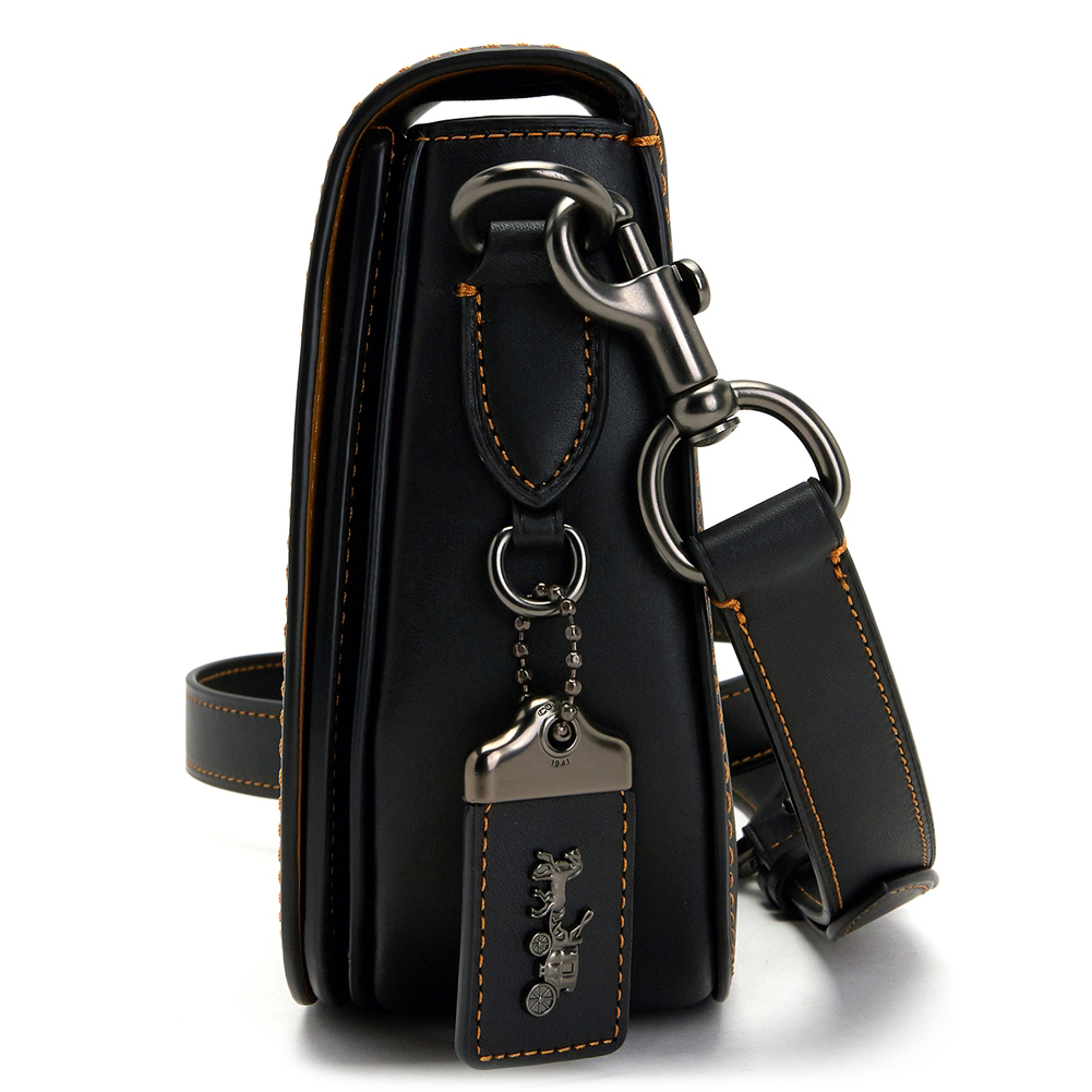 코치(COACH) 새들 여자 숄더백 54202 BLACK