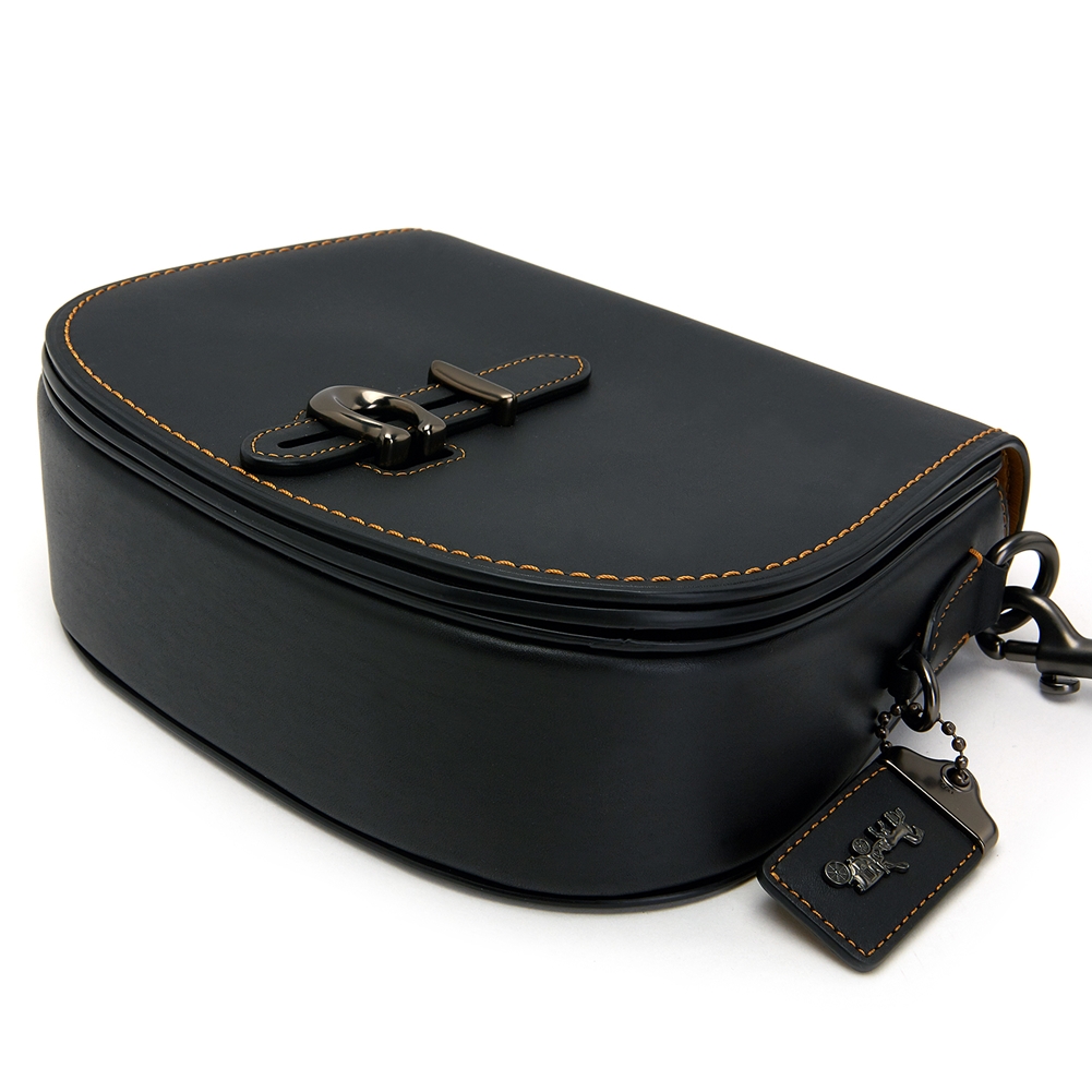 코치(COACH) 새들 여자 숄더백 54202 BLACK