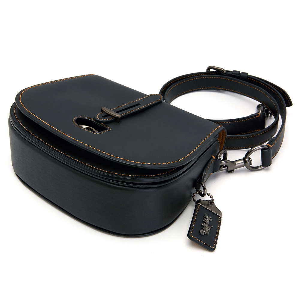 코치(COACH) 새들 여자 숄더백 54202 BLACK
