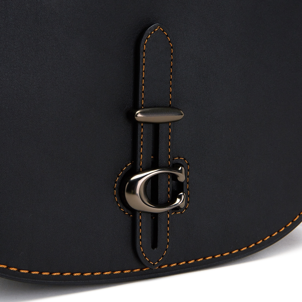 코치(COACH) 새들 여자 숄더백 54202 BLACK