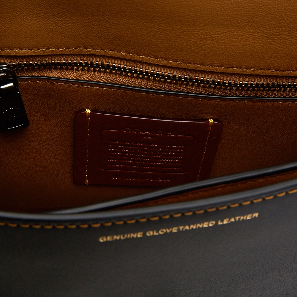 코치(COACH) 새들 여자 숄더백 54202 BLACK