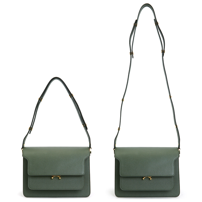 마르니(MARNI) 트렁크 미디움 여자 숄더백 SBMPN09NO1 LV520 ZV55N