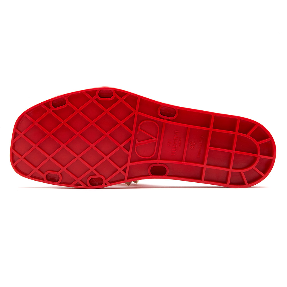 발렌티노(VALENTINO) 락스터드 여자 크로스 스트랩 슬리퍼 RW0S0M89PVS FX5