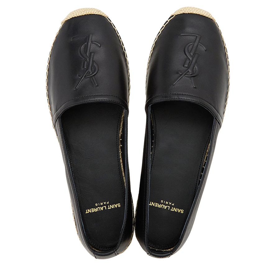 생로랑(SAINT LAURENT PARIS) 모노그램여자 플랫슈즈 에스파듀 458573 B3400 1000
