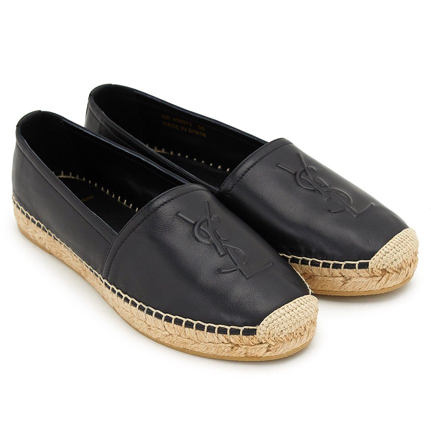 생로랑(SAINT LAURENT PARIS) 모노그램여자 플랫슈즈 에스파듀 458573 B3400 1000