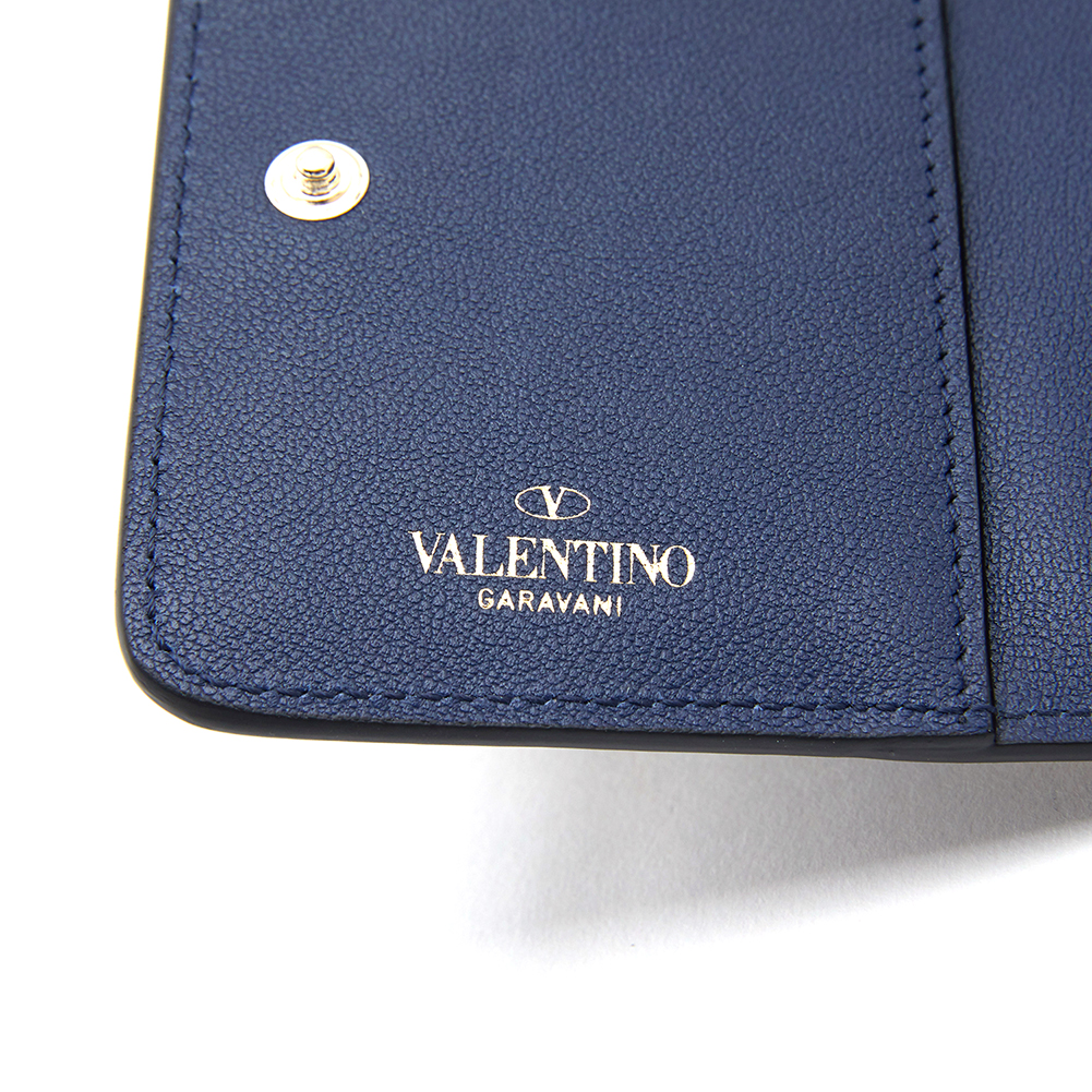 발렌티노(VALENTINO) 락스터드 여자 동전/카드지갑 RW2P0R22BOL CG6