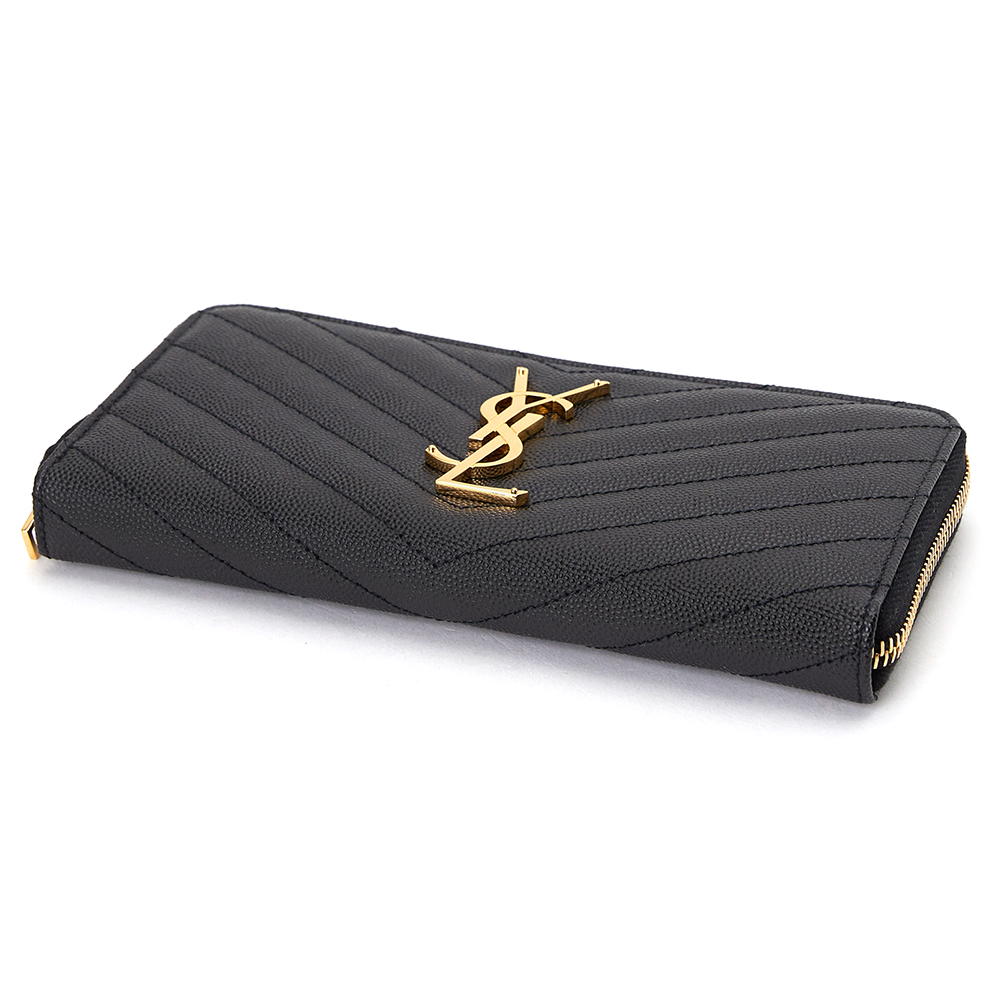 생로랑(SAINT LAURENT PARIS) 모노그램 마틀라세 여자 장지갑 358094 BOW01 1000