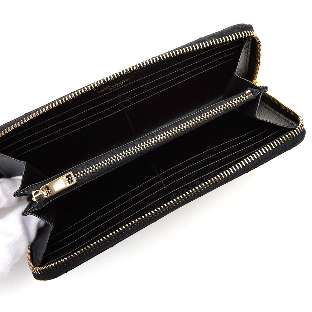 생로랑(SAINT LAURENT PARIS) 모노그램 마틀라세 여자 장지갑 358094 BOW01 1000