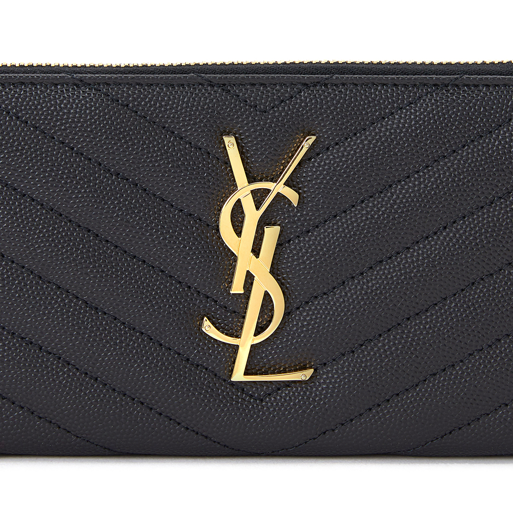 생로랑(SAINT LAURENT PARIS) 모노그램 마틀라세 여자 장지갑 358094 BOW01 1000