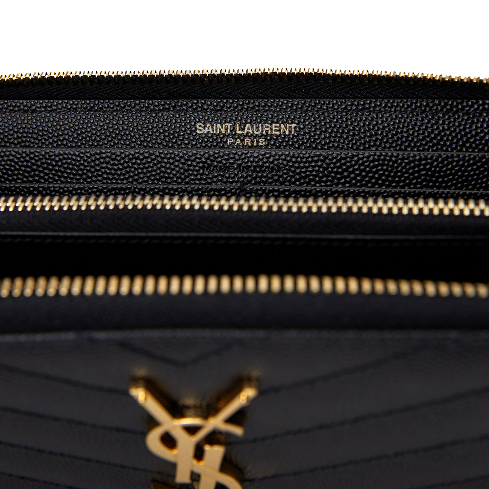 생로랑(SAINT LAURENT PARIS) 모노그램 마틀라세 여자 장지갑 358094 BOW01 1000