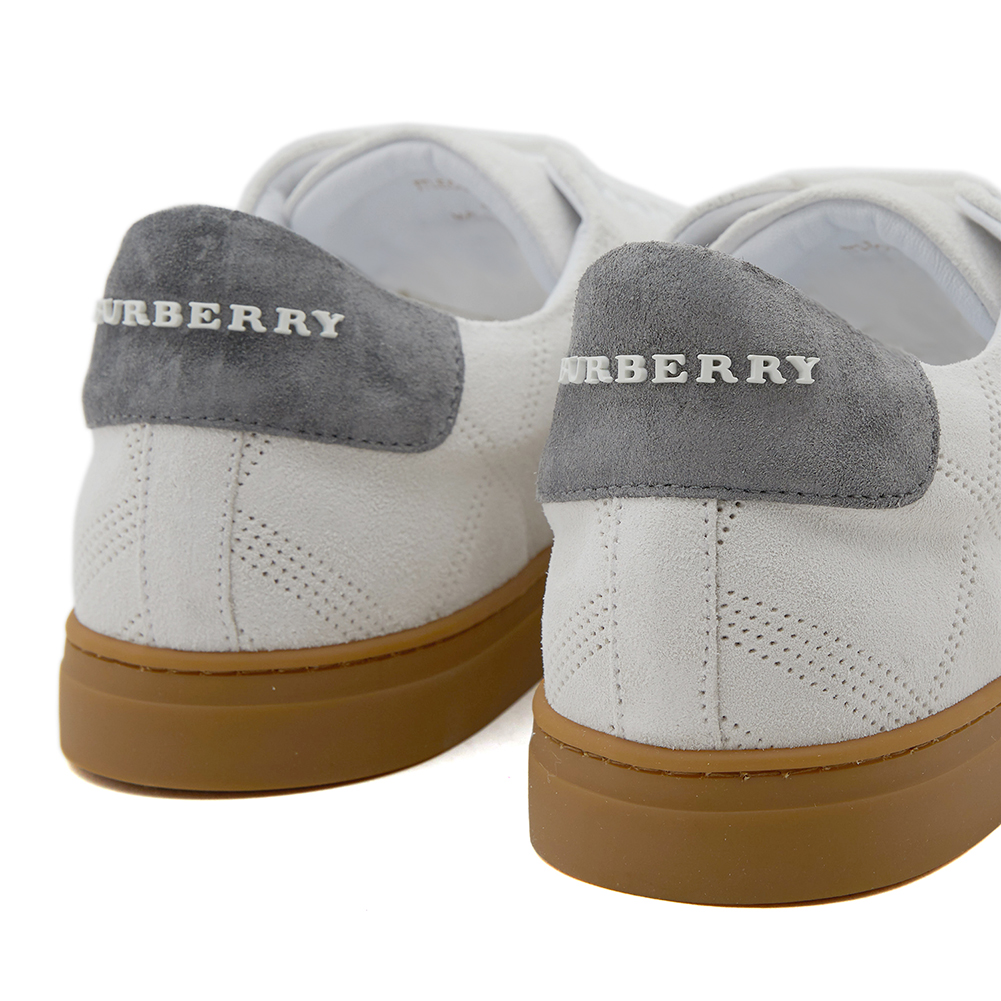 버버리(BURBERRY) 퍼포레이트 체크 남자 스니커즈 ALBERT 8005430