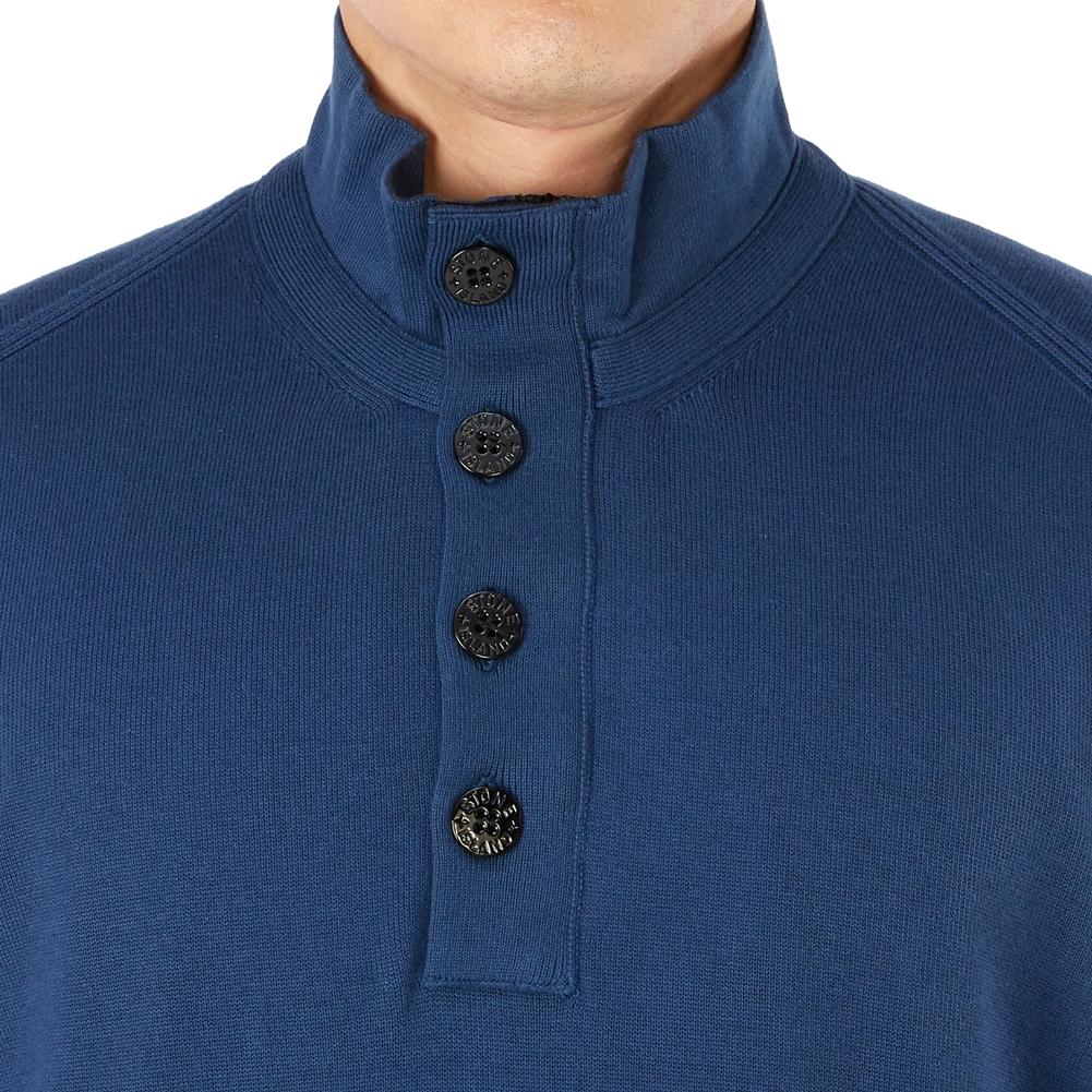 스톤아일랜드(STONE ISLAND) 와펜 반집업 남자 니트 7015519B2 V0028