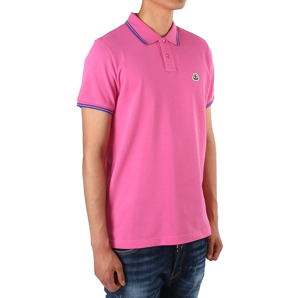 몽클레어(MONCLER) 로고 남자 폴로 반팔티셔츠 8304300 84556 530