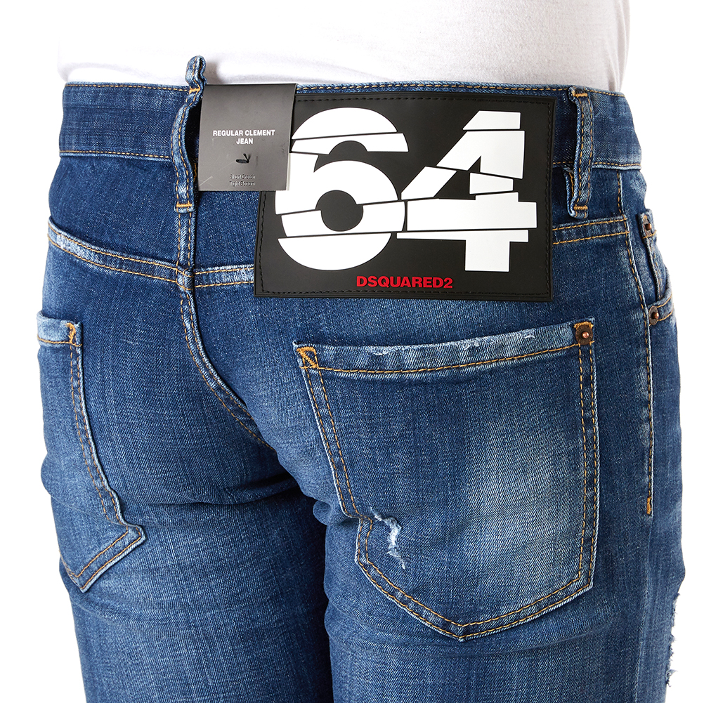 디스퀘어드2(DSQUARED2) 레귤러 클레멘트 남자 진 S71LB0599 S30342 470