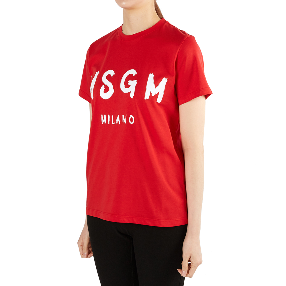 엠에스지엠(MSGM) 로고 여자 반팔티셔츠 2642MDM160 195298 18