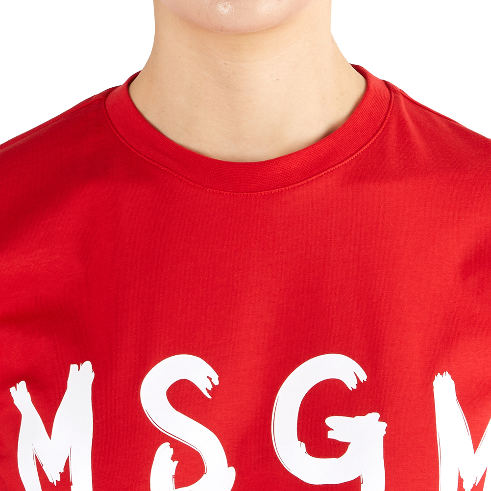 엠에스지엠(MSGM) 로고 여자 반팔티셔츠 2642MDM160 195298 18