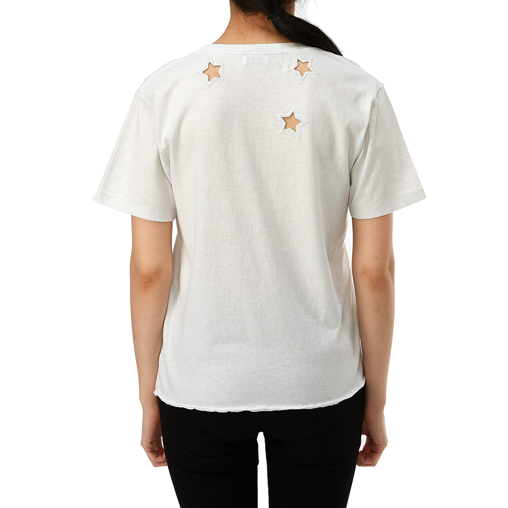 생로랑(SAINT LAURENT PARIS) 스타 여자 반팔티셔츠 547700 YB2XE 9505