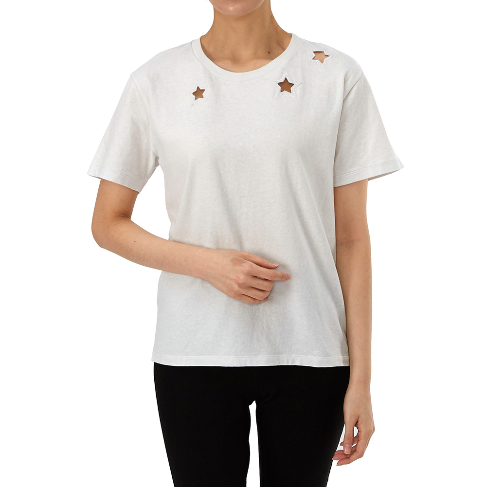 생로랑(SAINT LAURENT PARIS) 스타 여자 반팔티셔츠 547700 YB2XE 9505