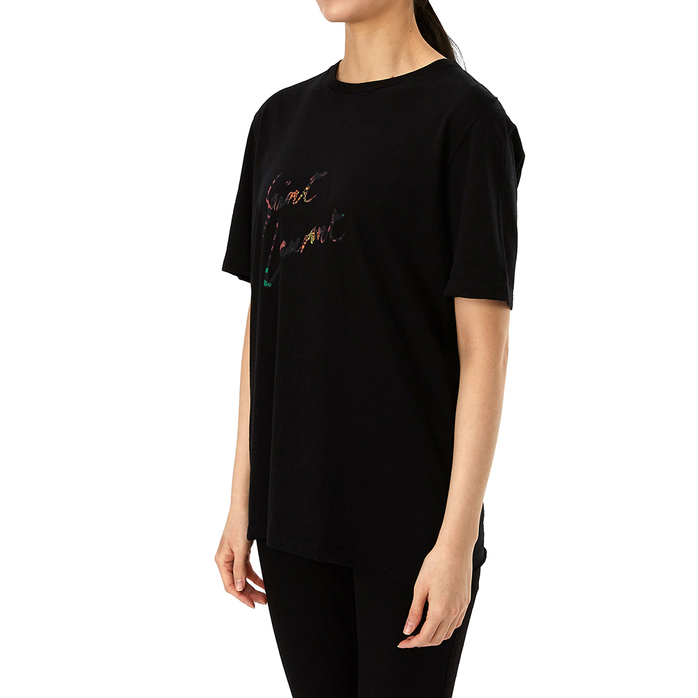 생로랑(SAINT LAURENT PARIS) 애니멀 로고 여자 반팔티셔츠 553438 YBCL2 1068