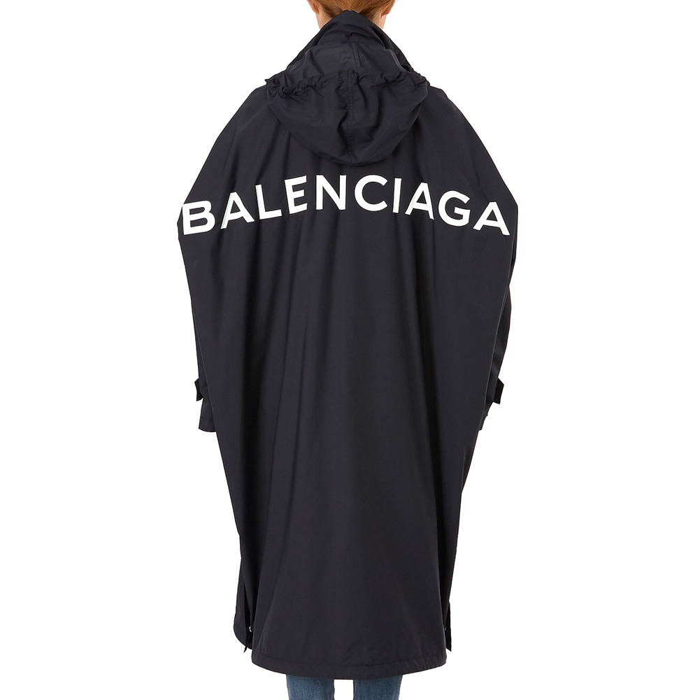발렌시아가(BALENCIAGA) 로고 아키 타입 여자 레인 코트/자켓 505145 TXD12 1000