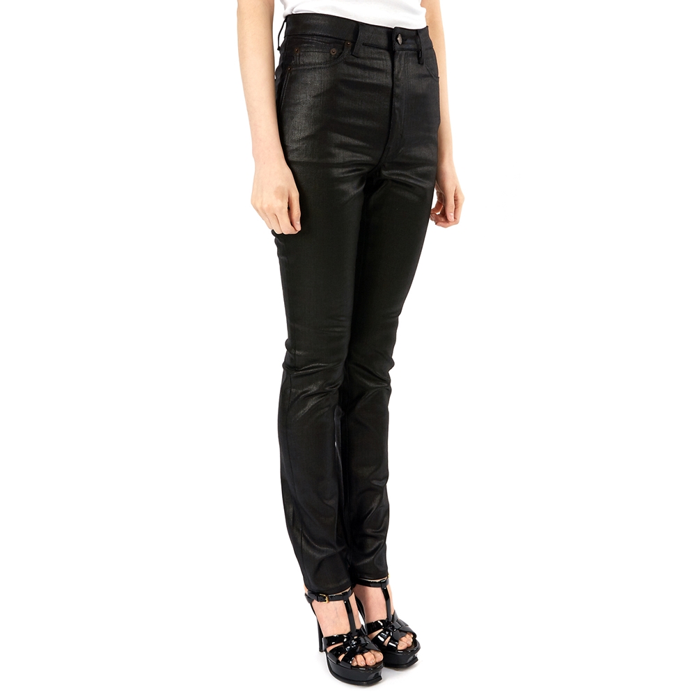 생로랑(SAINT LAURENT PARIS) 하이웨스트 스키니 여자 코팅진 537764 YE824 1099