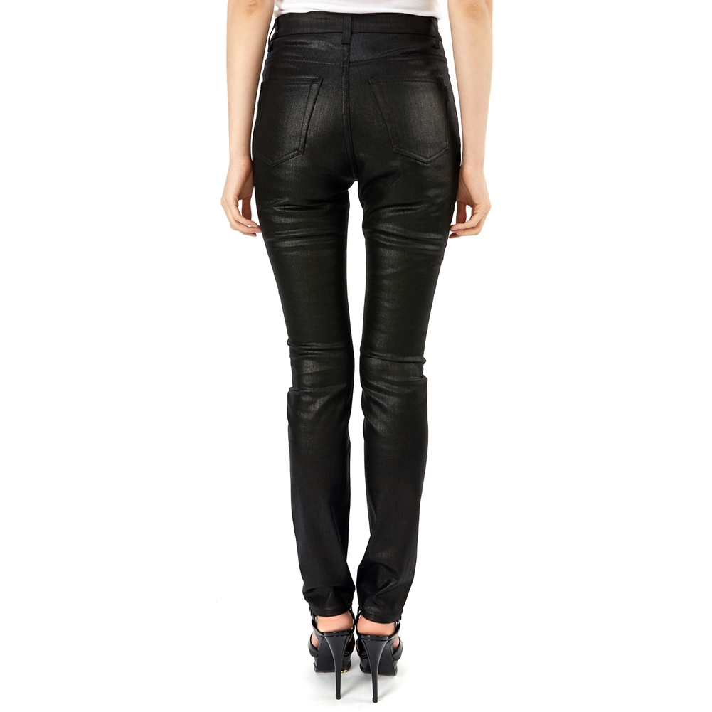 생로랑(SAINT LAURENT PARIS) 하이웨스트 스키니 여자 코팅진 537764 YE824 1099