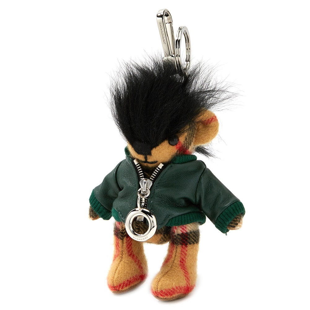 버버리(BURBERRY) 가죽 재킷 토마스 베어 참 공용 키홀더 THOMAS BIKER 8006452