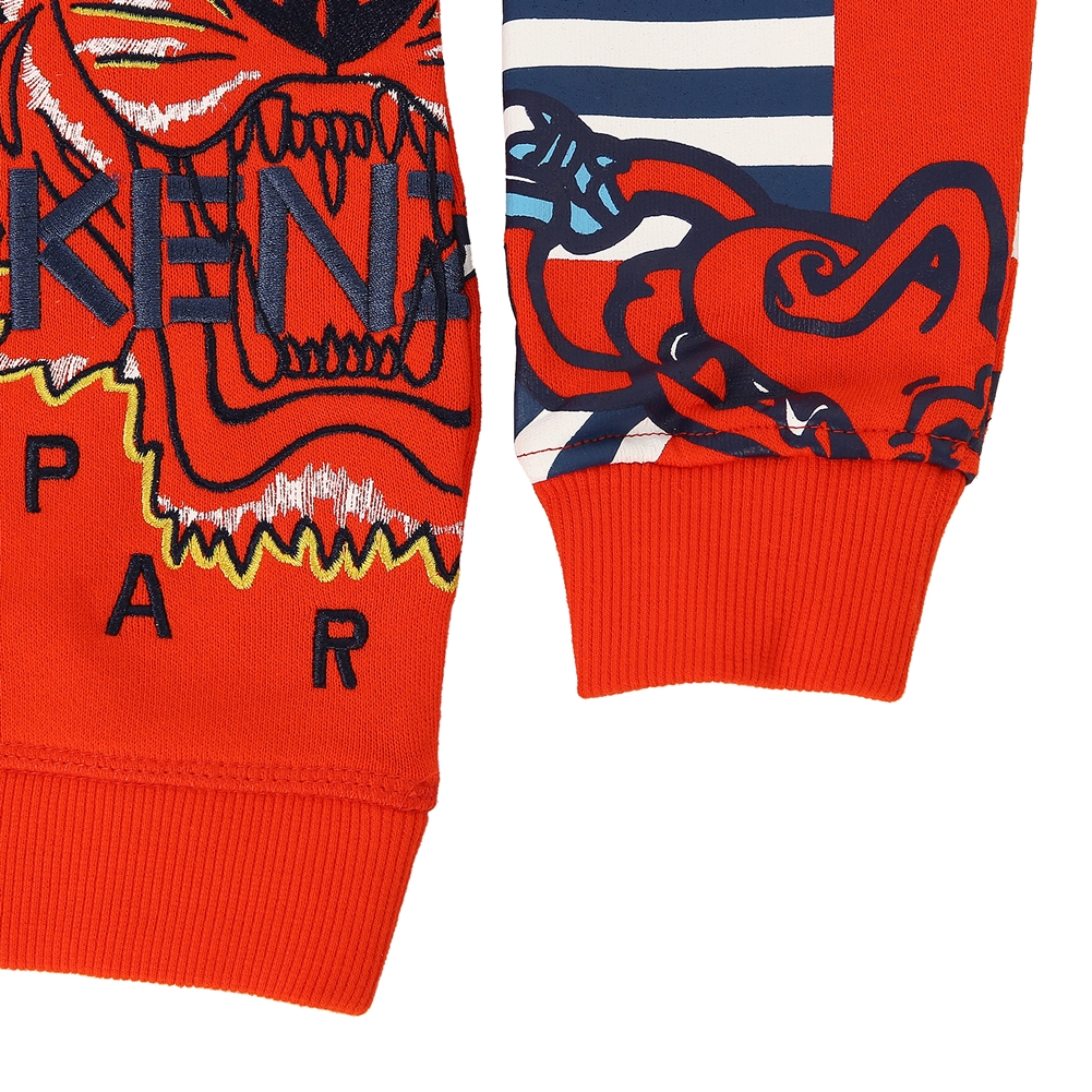 겐조키즈(KENZO KIDS) 왁스 키즈 긴팔 맨투맨 티셔츠 (성인착용가능) KN15528 36 8A12A