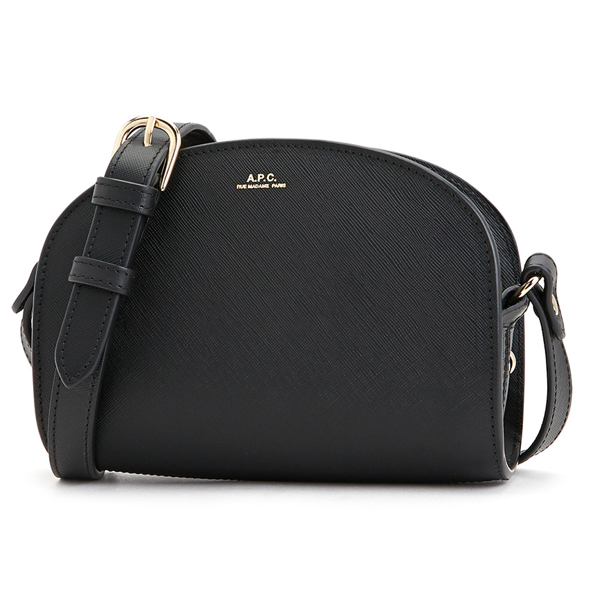 아페쎄(A.P.C.) 데미 룬 미니 여자 숄더백 PXBJQ F61392 LZZ NOIR