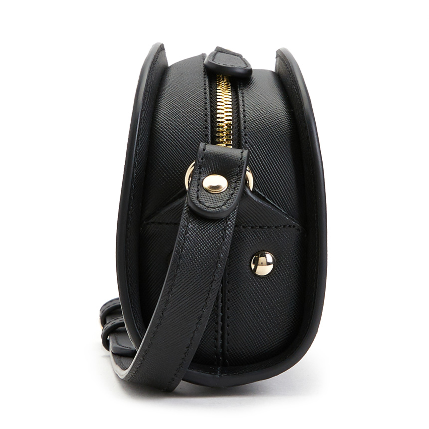 아페쎄(A.P.C.) 데미 룬 미니 여자 숄더백 PXBJQ F61392 LZZ NOIR