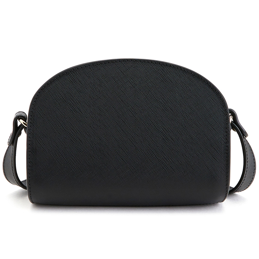 아페쎄(A.P.C.) 데미 룬 미니 여자 숄더백 PXBJQ F61392 LZZ NOIR