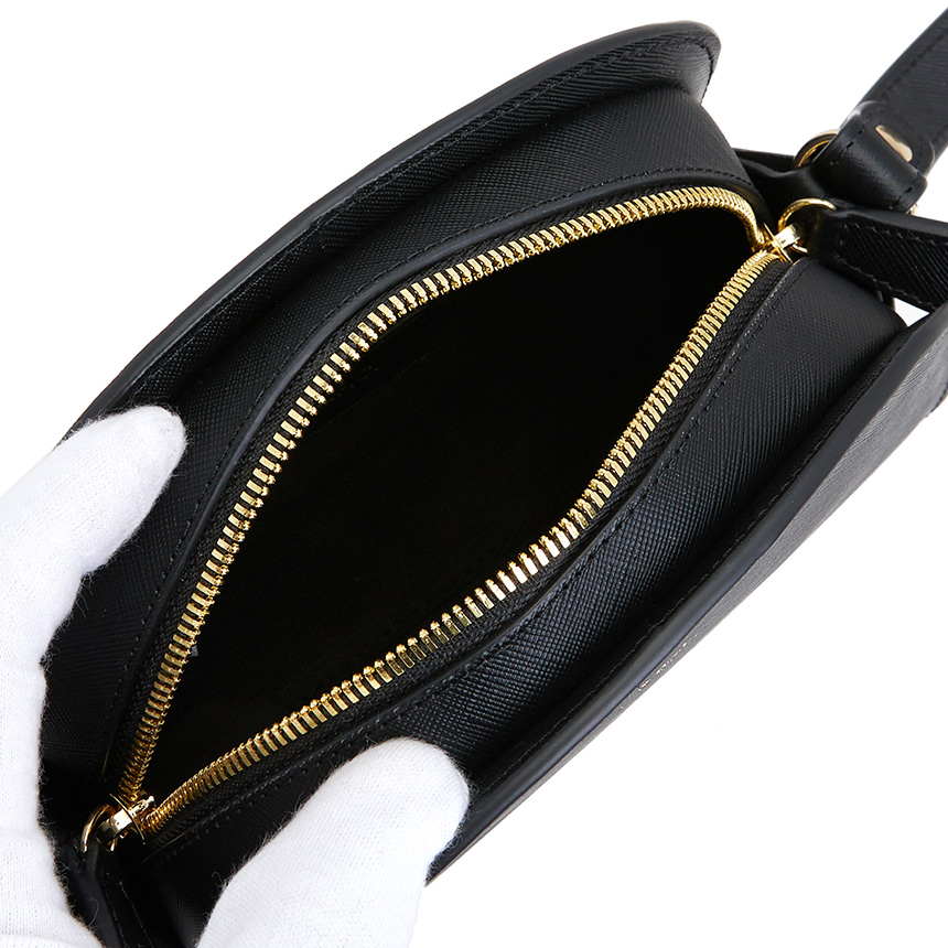 아페쎄(A.P.C.) 데미 룬 미니 여자 숄더백 PXBJQ F61392 LZZ NOIR