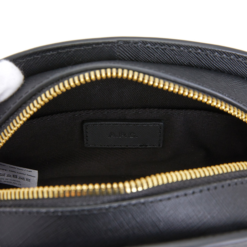 아페쎄(A.P.C.) 데미 룬 미니 여자 숄더백 PXBJQ F61392 LZZ NOIR