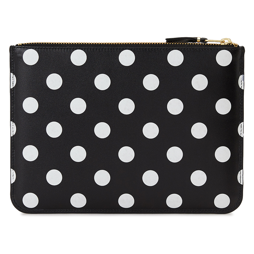 꼼데가르송(COMME DES GARCONS) 도트 여자 클러치/파우치백 SA5100PD BLACK