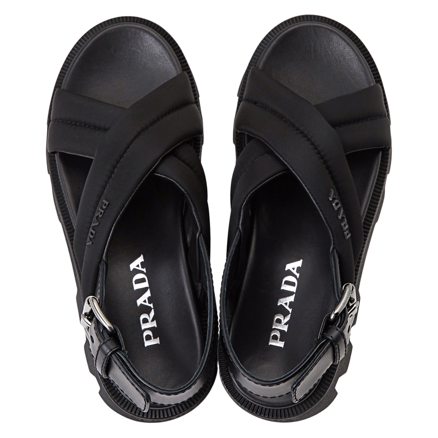 프라다(PRADA) 로고 여자 샌들 1X265M LSV F0002