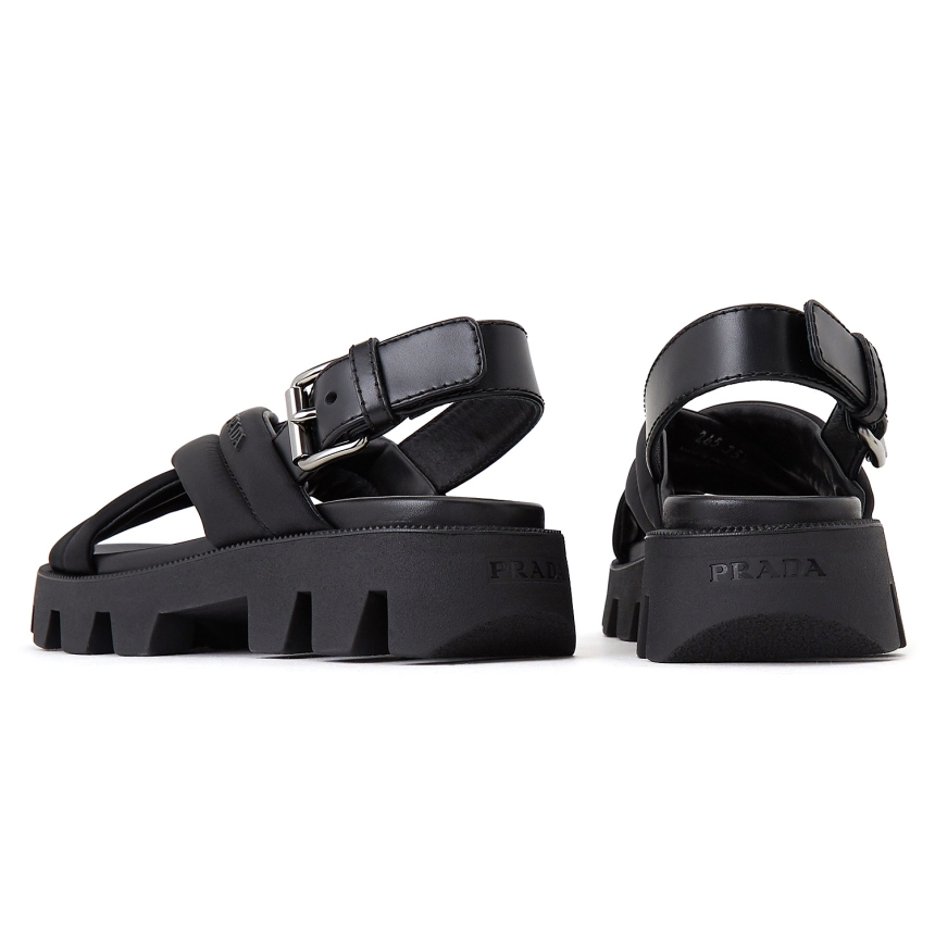 프라다(PRADA) 로고 여자 샌들 1X265M LSV F0002