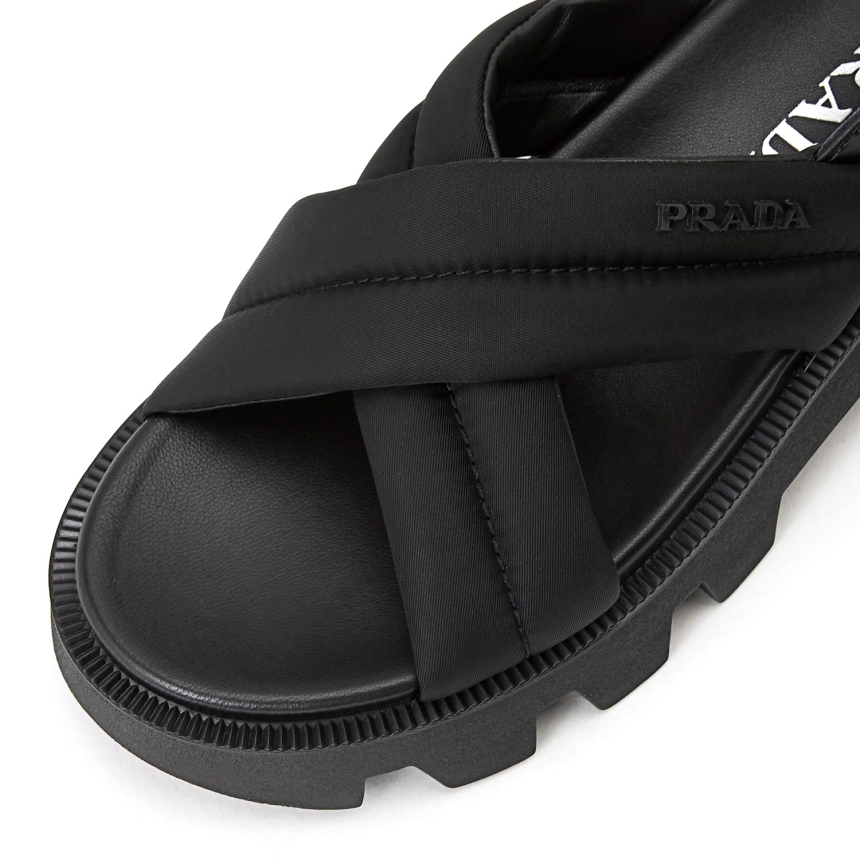 프라다(PRADA) 로고 여자 샌들 1X265M LSV F0002