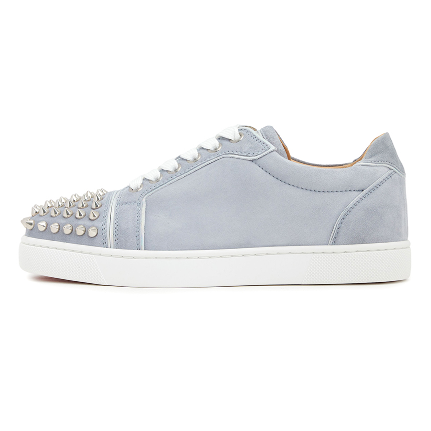 크리스찬루부탱(CHRISTIAN LOUBOUTIN) 비에이라 스파이크 플랫 여자 스니커즈 3200161 Q908