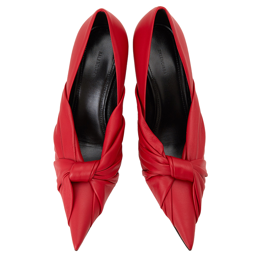 발렌시아가(BALENCIAGA) 여자 드레이피 펌프스 617578 WA2M0 6511