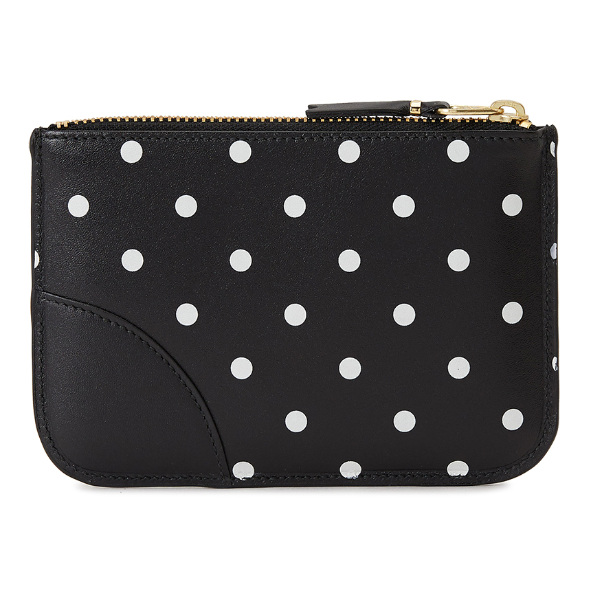 꼼데가르송(COMME DES GARCONS) 도트 여자 동전지갑 SA8100PD BLACK