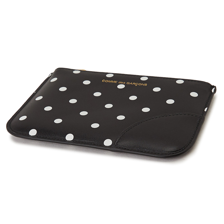 꼼데가르송(COMME DES GARCONS) 도트 여자 동전지갑 SA8100PD BLACK