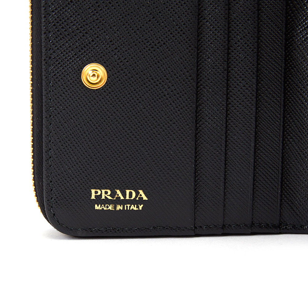 프라다(PRADA) 사피아노 메탈 여자 반지갑 1ML036 QWA F0002