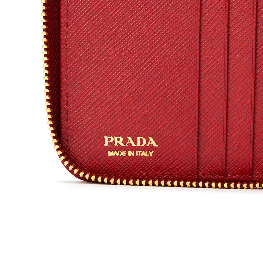 프라다(PRADA) 사피아노 트라이앵글 여자 반지갑 1ML042 QHH F068Z