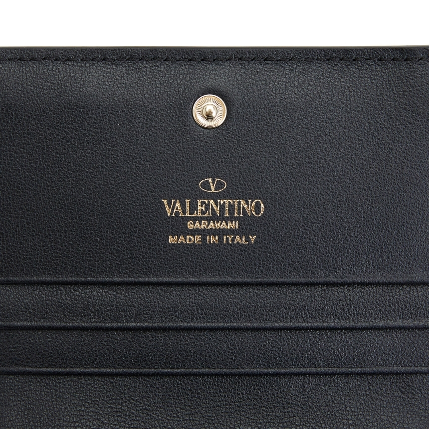 발렌티노(VALENTINO) 락스터드 여자 미니 반지갑 UW0P0P39BOL 0NO