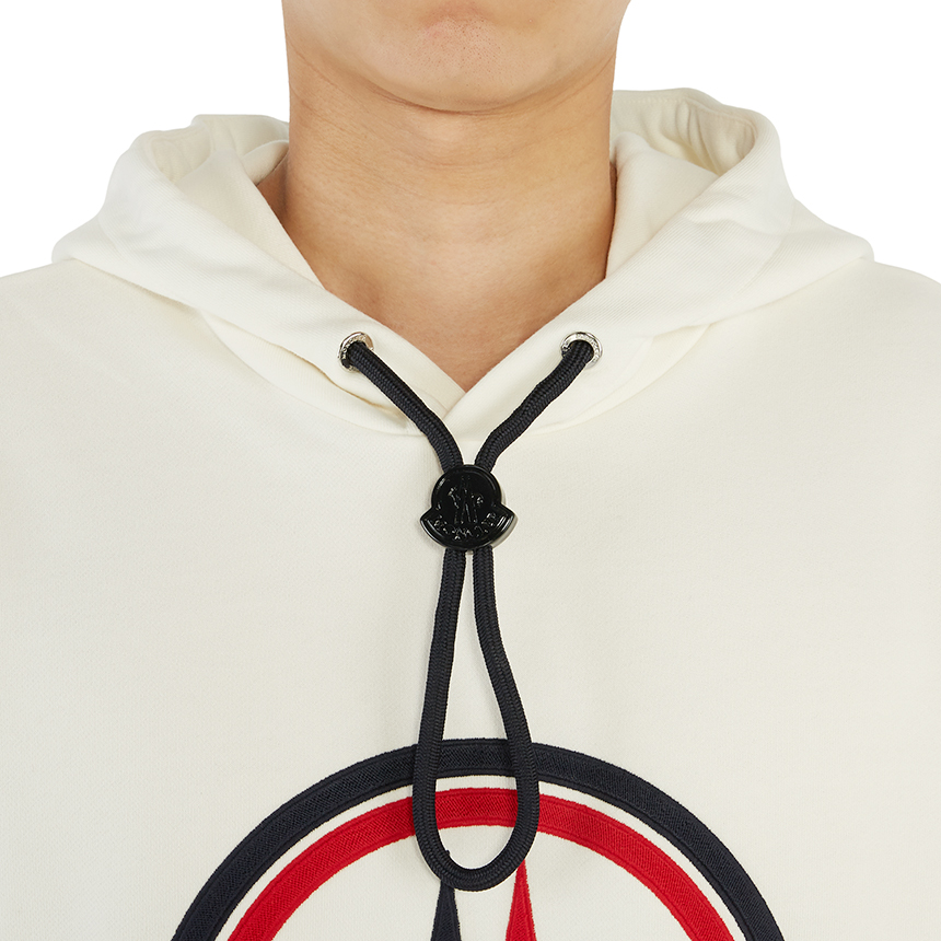 몽클레어(MONCLER) 로고 남자 후드 긴팔 맨투맨 티셔츠 8G74610 80985 034