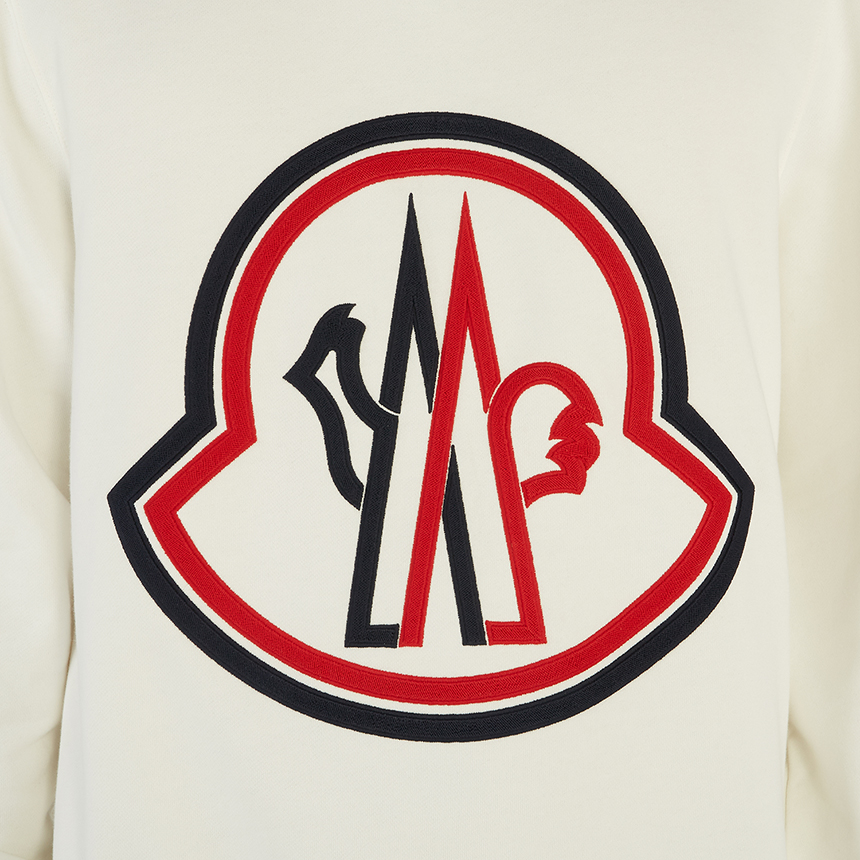 몽클레어(MONCLER) 로고 남자 후드 긴팔 맨투맨 티셔츠 8G74610 80985 034