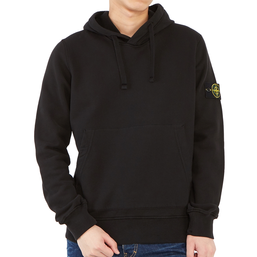스톤아일랜드(STONE ISLAND) 와펜 남자 후드 긴팔 기모 맨투맨 티셔츠 731564120 V0029