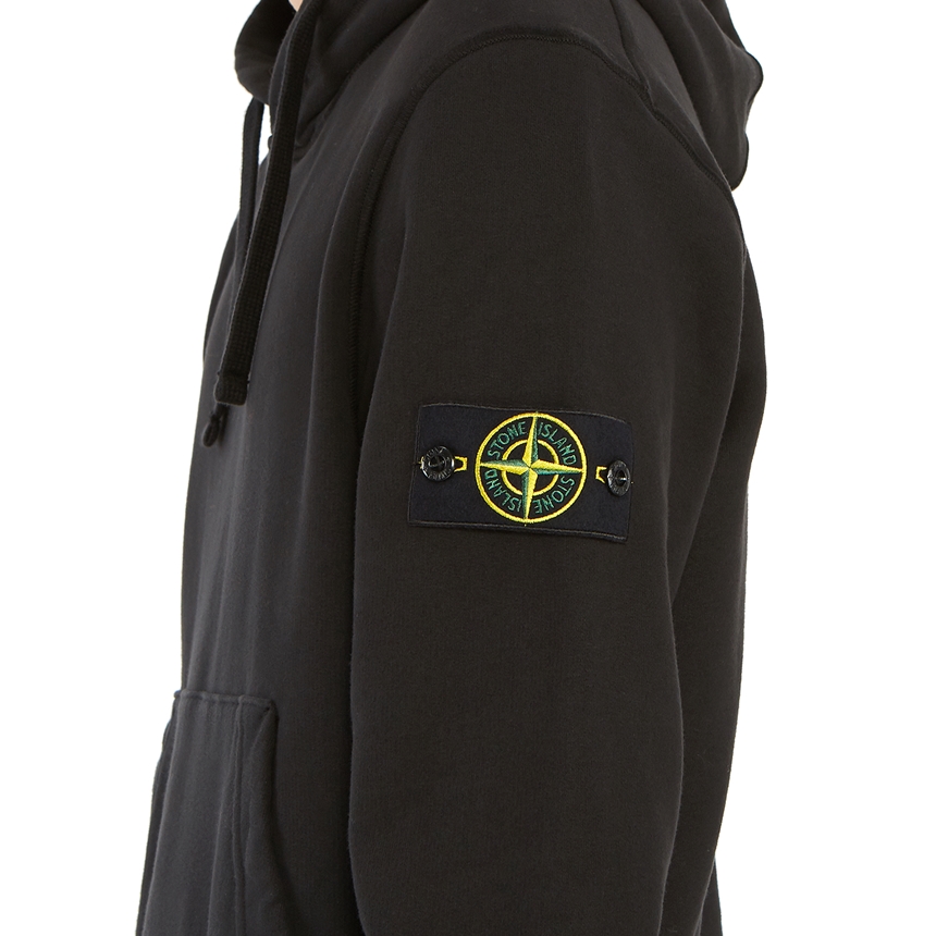 스톤아일랜드(STONE ISLAND) 와펜 남자 후드 긴팔 기모 맨투맨 티셔츠 731564120 V0029