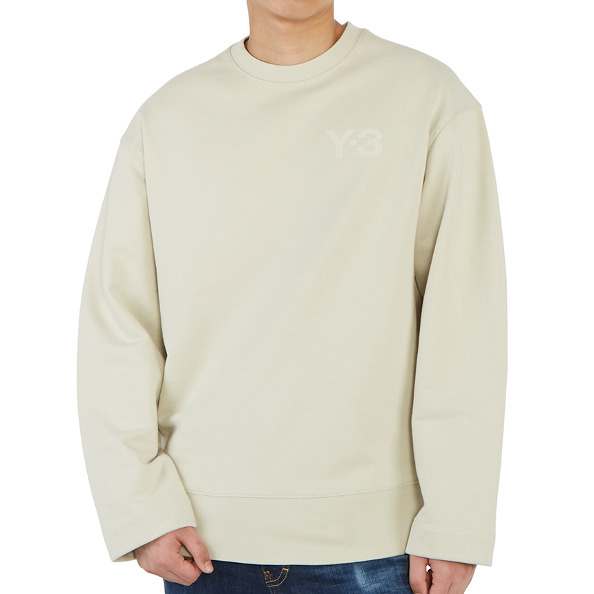 요지야마모토(YOHJI YAMAMOTO) Y-3 로고 남자 긴팔 맨투맨 티셔츠 GK4501 M CL C CRW SWT